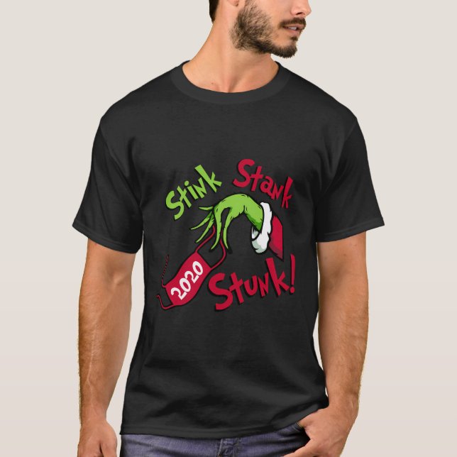 Camiseta 2020 Stink Stunk Quarentena Engraçada (Frente)