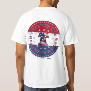 Camiseta 2020 Voto A Favor Da Bela Liberdade Vermelha, Bran