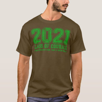 Camiseta 2021 Classe de Coragem em Verde
