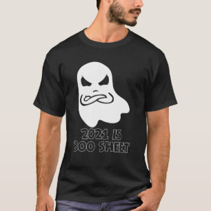 Camiseta 2021 É Dia de as Bruxas engraçado Fantasma Irrit