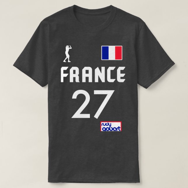 Camiseta (2021, France Basball Team Jerse) (Frente do Design)