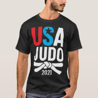 2021, Roupa americano Judo Player para Judo dos EU