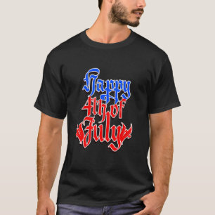 Camiseta 2022 4º Dia da Independência de julho Bandeira Ame
