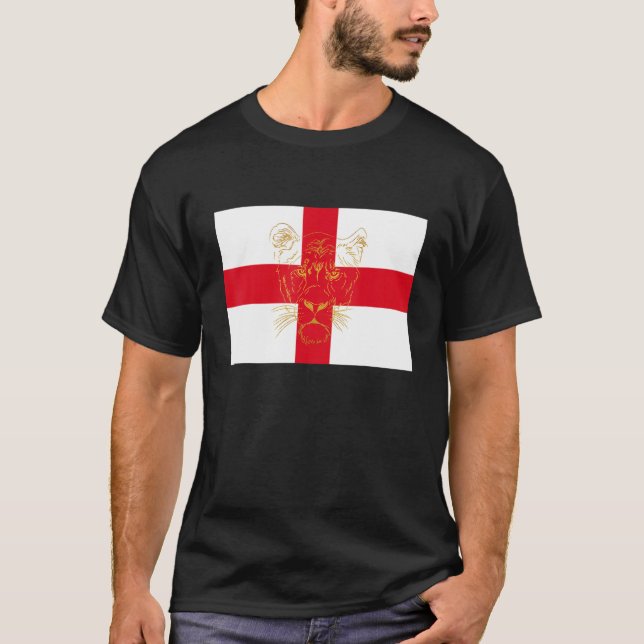 Camiseta 2022 A Inglaterra Futebol Lionese Está Chegando Em (Frente)