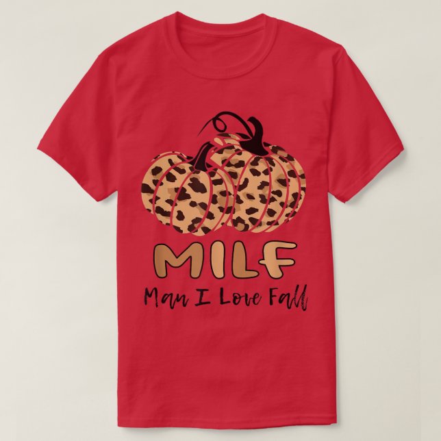 Camiseta 2022 Autumn MILF Man I Love Quall Woman Autumn Sea (Frente do Design)
