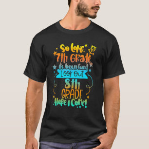 Camiseta 2022 Crianças Tie Dye 7 Gradegraduação Longa 8t
