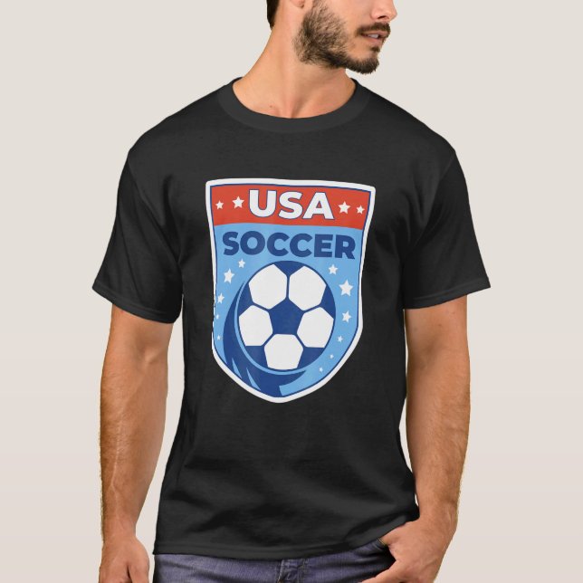 Camiseta 2022 Equipe De Futebol Dos Eua Apoia Treinador Ame (Frente)