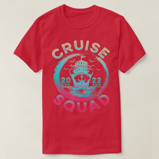 Camiseta 2022 Family Cruise Men Women Boys Girls Sailing an (Frente do Design)