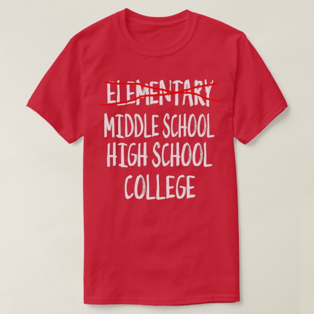 Camiseta 2022 Funny Elementary School Graduation 6th Grade  (Frente do Design)