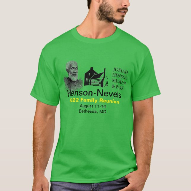 Camiseta 2022 Henson-Nevels Family Reunion Tee (Frente)