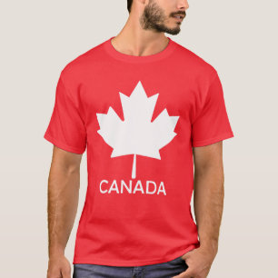 Camiseta 2022 Mapa de Sinalizador Canadiano Folha Engraçada