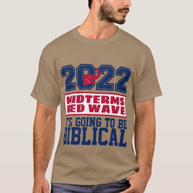 CAMISETA 2022 MÉDIOS BIBLICAL DE ONDA VERMELHA (Frente)