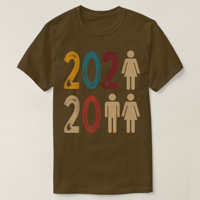 Camiseta 2022 Mr Mrs Wife Husband Married Wedding Hubby Mat (Frente do Design)