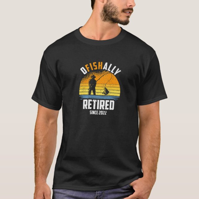 Camiseta 2022 Ofishally Reformada, Pesca Engraçada, Retirad (Frente)