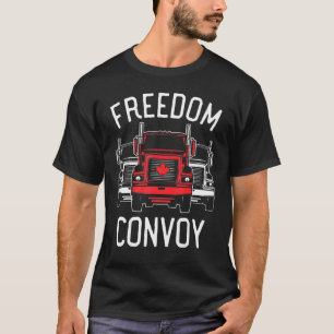 Camiseta 2022 Para O Mandato Dos Caminhoneiros Canadianos