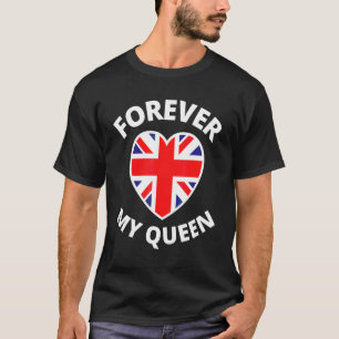 Camiseta 2022 Para sempre A Minha Rainha do Orgulho Britâni