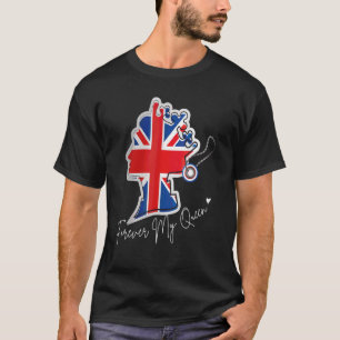 Camiseta 2022 Para sempre A Minha Rainha do Orgulho Britâni