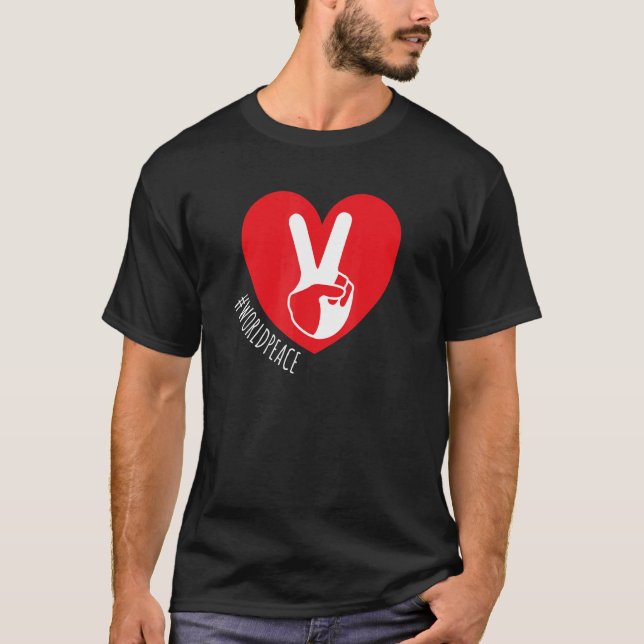 Camiseta 2022 Peace Global International Unity Love P (Frente)