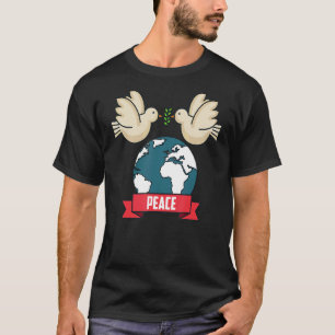 Camiseta 2022 Peace Global International Unity Love P