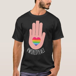 Camiseta 2022 Peace Global International Unity Love P