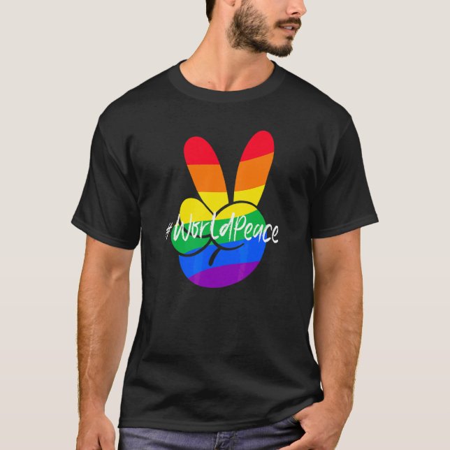 Camiseta 2022 Peace Global International Unity Love P (Frente)