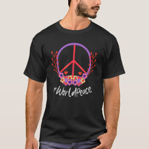 Camiseta 2022 Peace Global International Unity Love P