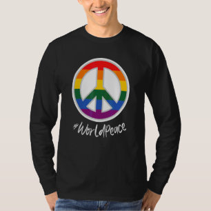 Camiseta 2022 Peace Global International Unity Love P