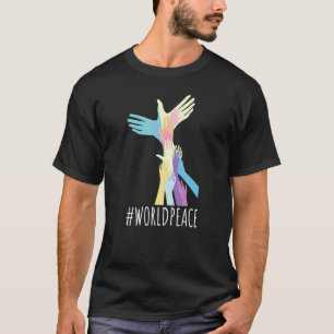 Camiseta 2022 Peace Global International Unity Love P