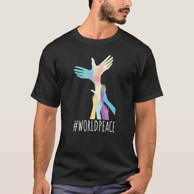 Camiseta 2022 Peace Global International Unity Love P (Frente)