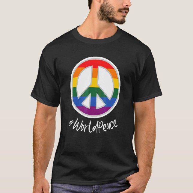 Camiseta 2022 Peace Global International Unity Love P (Frente)