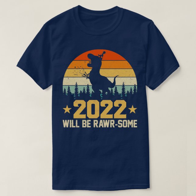 CAMISETA 2022 SERÁ RAWRSOME (Frente do Design)