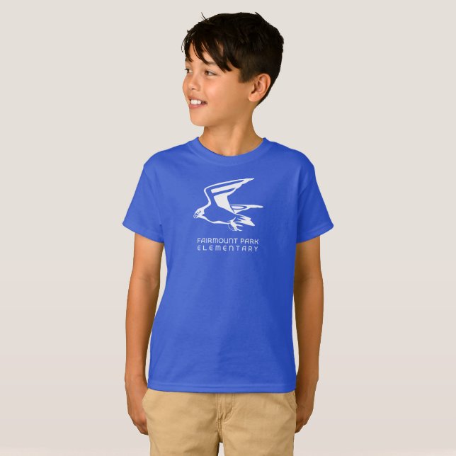 Camiseta 2023-24 FPE Falcon Blue Boys T-Shirt (Frente Completa)