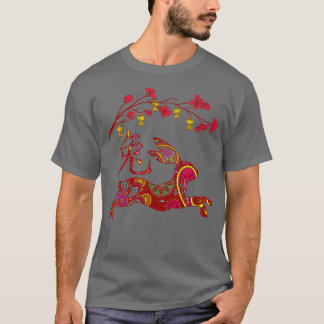 Camiseta 2023 Ano do Rabbit Chinês Zodiac