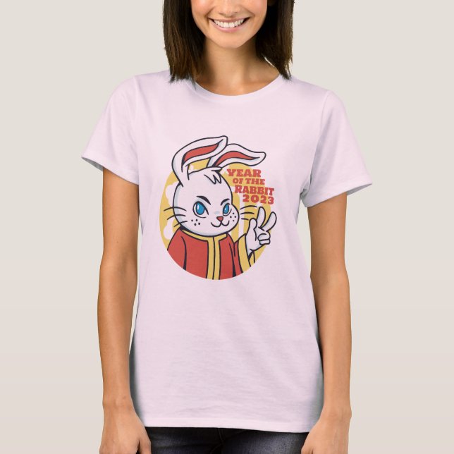 Camiseta 2023 Ano se o Coelho (Frente)