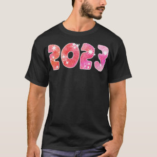 CAMISETA 2023 COM ESTRELAS NO PINCO DE ÁGUA