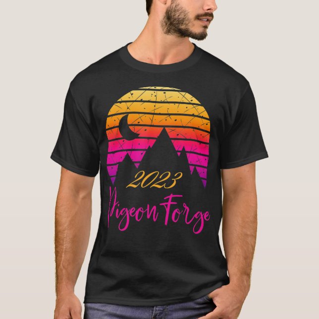 Camiseta 2023 Férias Da Família Pigeon Forge Tennessee (Frente)