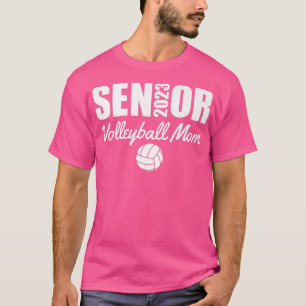 Camiseta 2023 Senior Volleyball Mom Volleyball Team Parent