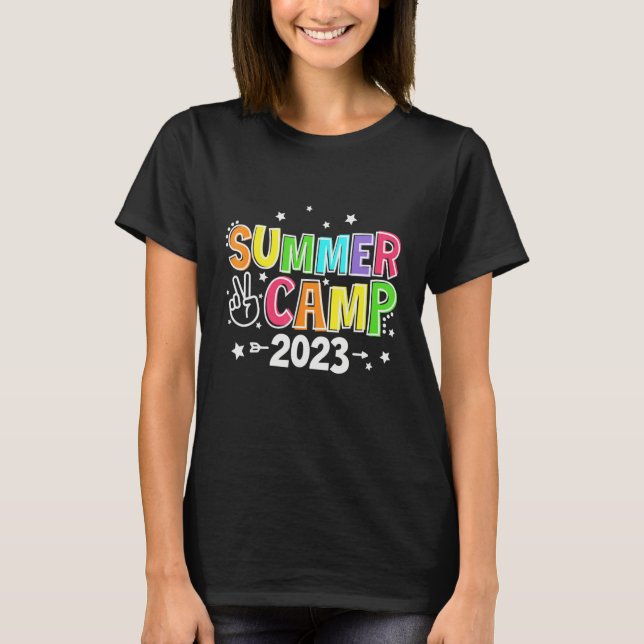 Camiseta 2023 Summer Camp For Friends And Mates To Sign Aut (Frente)