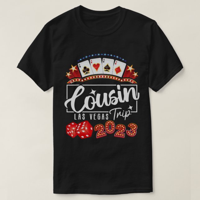 Camiseta 2023 Viagem do Primo de Vegas para a Festa de aniv (Frente do Design)