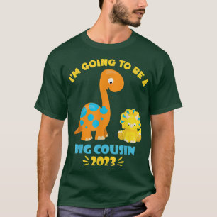 Camiseta 2023 Vou Ser Um Grande Cu De Dinossauro Da Prima