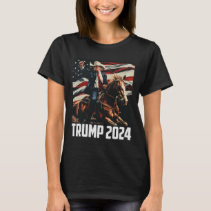 Camiseta 2024 4º Do Julho Patriótico Da Independência Da Am
