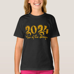 CAMISETA 2024 ANO DO DRAGÃO DOURADO