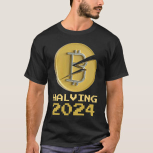 Camiseta 2024 Bitcurrency Halving Crypto Cryptocurrency Hal