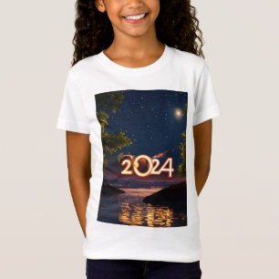 Camiseta 2024 Bliss: Ano Novo, Tee Novo!