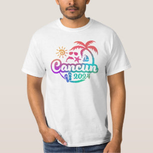 Camiseta 2024 Cancun Vacation ou Trip Design T-shirt