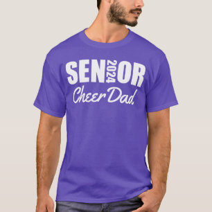 Camiseta 2024 Chefe de Torcida Pai Cheerleader Pai Turma de