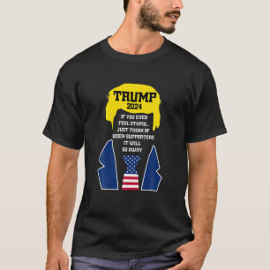 Camiseta 2024 Eleição Patriota Republicana Trump A