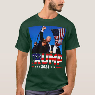 Camiseta 2024 para a tentativa de assassinato de 2024