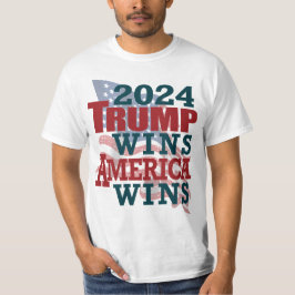 Camiseta 2024 Trump vence - América vence