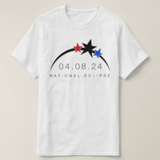 Camiseta 2024 Valor Total do Eclipse Solar T-Shirt